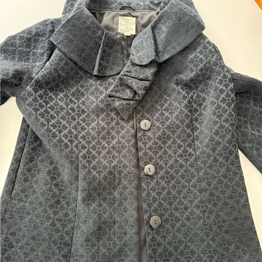 Black dress coat
